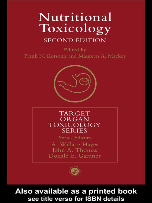 Cover image for Nutritional Toxicology